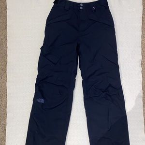 THE NORTH FACE Black Hyvent Ski Snowboard Snow Pants, Nylon